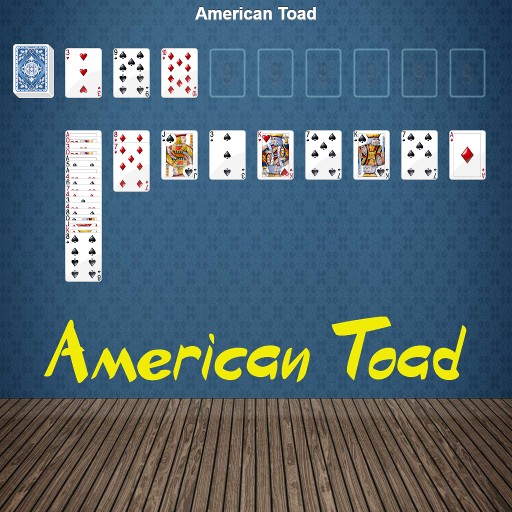 American Toad Solitaire Game