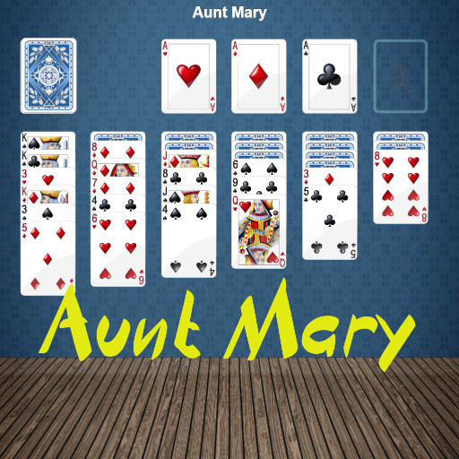 Aunt Mary Solitaire Card Game
