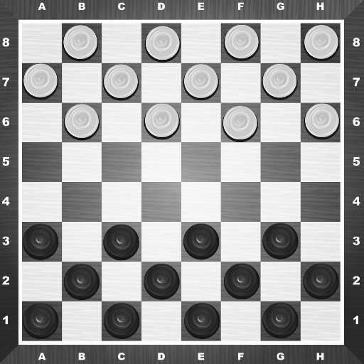 Checkers Board Game